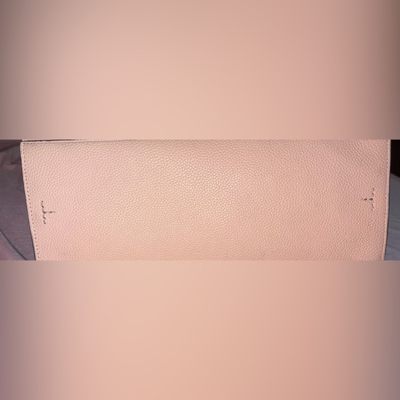 Authentic Limited Edition Tory Burch Brooke Tote “Pink Salt” 12”x 12” + Dust Bag - Picture 5 of 16